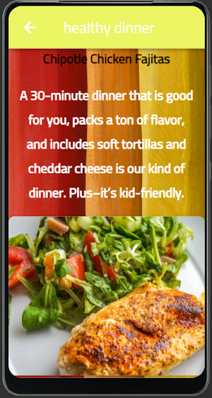 fitness : food Screenshot 2
