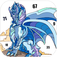 Cartoon Dragon Coloring Book