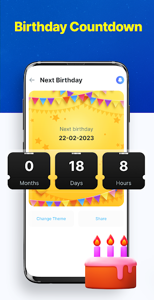 Age Calculator: Date of Birth Screenshot 2