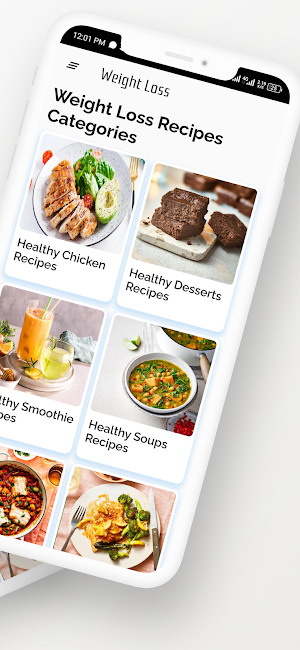 Weight Loss Recipes CookBook Screenshot 1