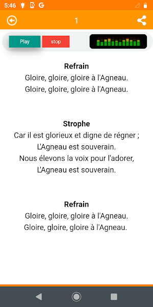 Great French Christian Songs Screenshot 2