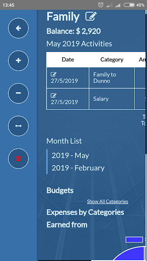 Ezee Money Tracker Screenshot 2