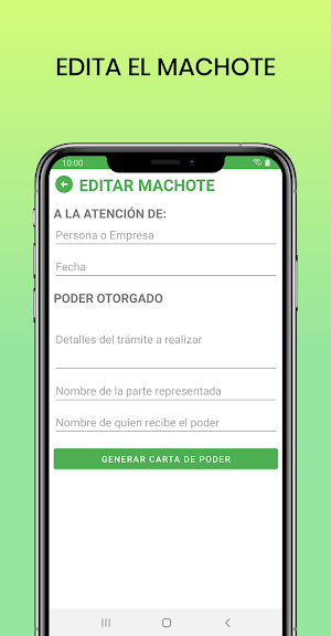 Carta Poder Screenshot 0