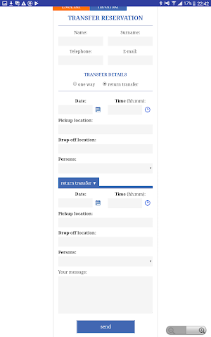 Croatia Airport Transfer Screenshot 1