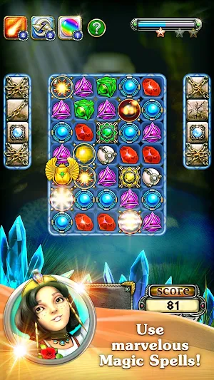 Jewellust Platinum: match 3 Screenshot 3
