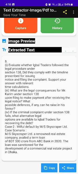 Text Extractor:Img/Pdf to Text Screenshot 3