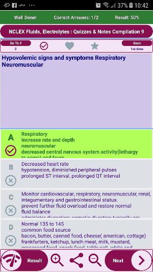 NCLEX Lab Values & Maths Exam Review App: Q&A Screenshot 2