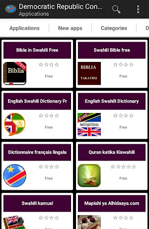 Congolese apps Screenshot 0