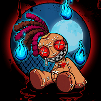 Evil Voodoo Doll - Wallpaper