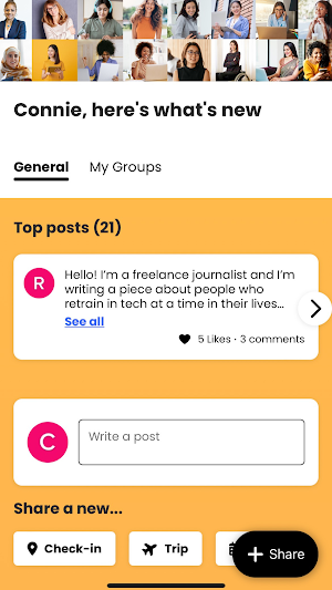 SheCanCode Community Screenshot 2
