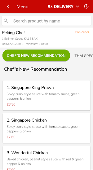 Peking Chef Irvine Screenshot 1