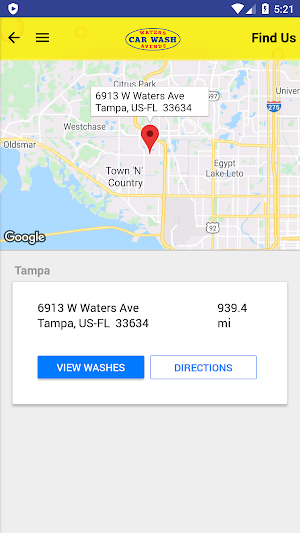Waters Avenue Car Wash Screenshot 3