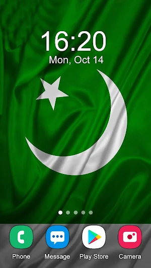 Pakistan Flag Wallpaper 2024 Screenshot 3