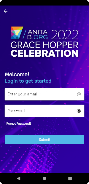 2022 Grace Hopper Celebration Screenshot 1