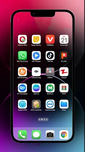 iPhone 14 Launcher Screenshot 1