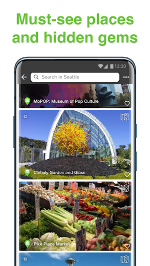 Seattle SmartGuide - Audio Guide & Offline Maps Screenshot 2