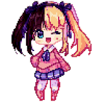 Anime Dolls Color by Number - Pixel Art Coloring