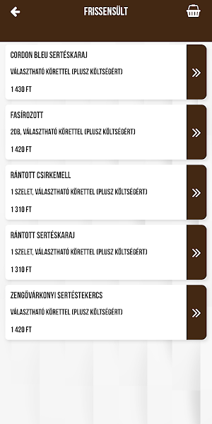 Harap6 kifőzde Screenshot 1