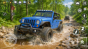 SUV Jeep Driving Simulator 3D Screenshot 0