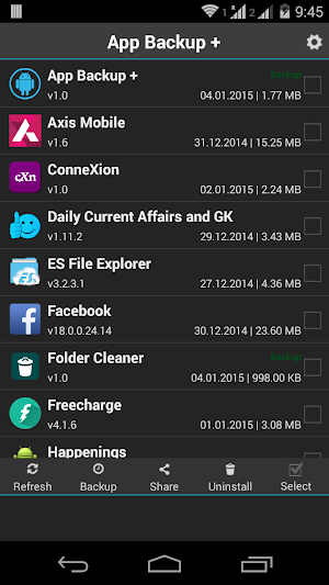 App Backup+ Screenshot 0