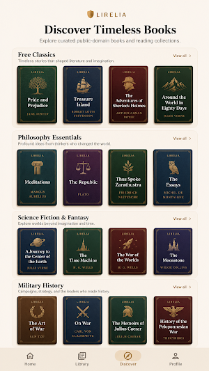 Lirelia: Ebook & Audio Reader Screenshot 2