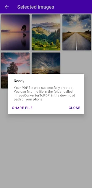 Images to PDF Converter Screenshot 2