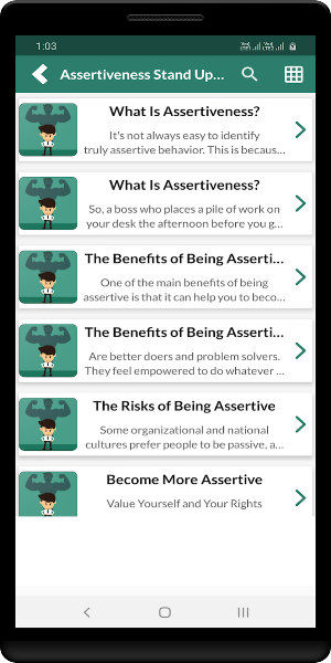 Assertiveness Stand Up Guide Screenshot 1