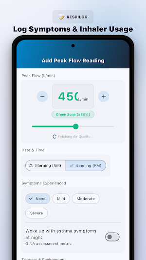 RespiLog Screenshot 3