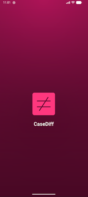 CaseDiff Screenshot 0