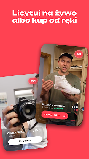 Droplet: kupuj na żywo Screenshot 1