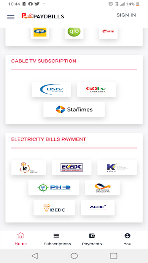 PAYDBILLS Screenshot 2