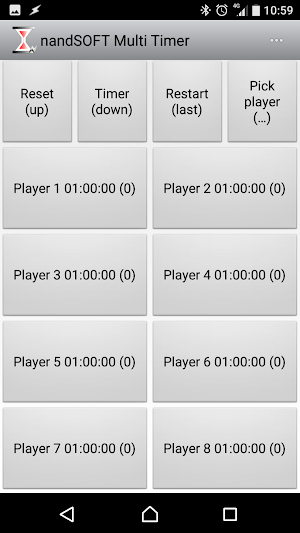 MultiTimer by nandSOFT Screenshot 0