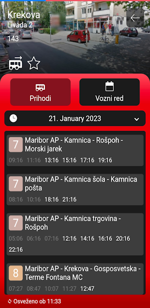 M mobilnost Screenshot 2