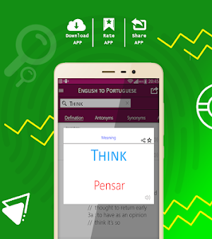 English-Portuguese Dictionary Online & Offline Screenshot 1