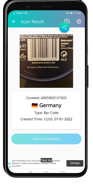 Made in from ? - wifi scanner Screenshot 0
