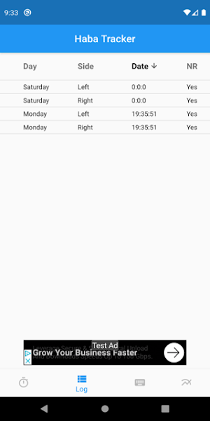Haba Tracker Screenshot 1