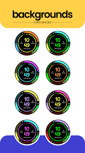 Neo Chrono Watch Face Screenshot 3
