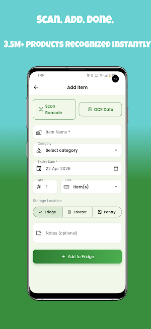 ZeroSpoil: Food Expiry Tracker Screenshot 2