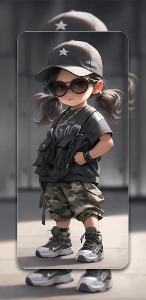 Cute Wallpaper Kawaii Girly Screenshot 0