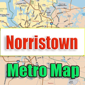 Norristown USA Metro Map Offli Screenshot 0