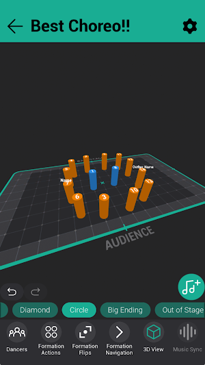 Choreo Maker Screenshot 1