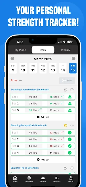 StrengthPals: Workout Tracker Screenshot 1