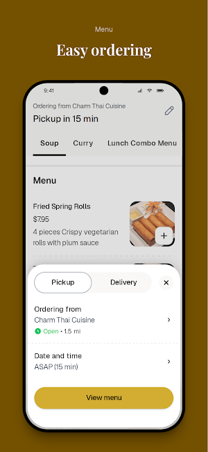 Charm Thai Cuisine Screenshot 2