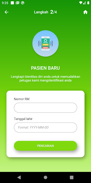Antrian Online RSUP dr. Tadjuddin Chalid Screenshot 3