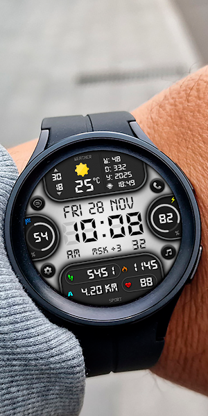 DIGI SIMULOR CTS71 Watch face Screenshot 3