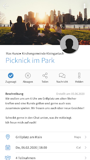 Kirchengemeinde Kleingartach Screenshot 2