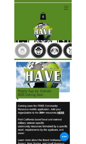 HAVE App Screenshot 1