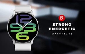 Strong Energetic Watch Face Screenshot 0