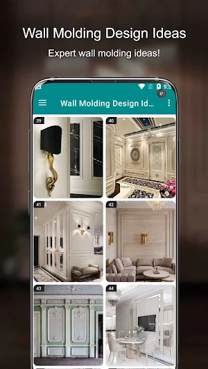 Wall Molding Design Ideas Screenshot 2