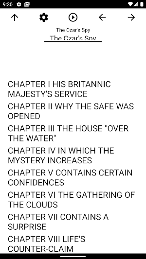 Book, The Czar's Spy Screenshot 0